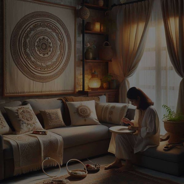 Comment utiliser la broderie pour embellir votre espace de vie et pratiquer la pleine conscience ?