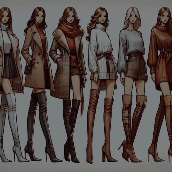 Quelle est la manière la plus élégante d'intégrer des bottes hautes dans vos tenues ?