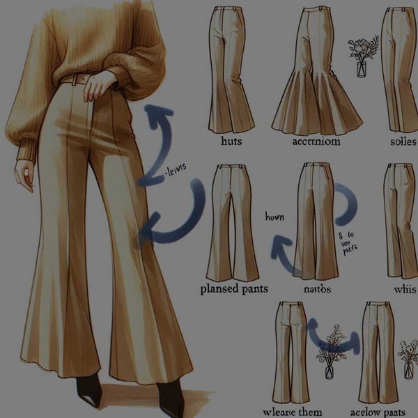 Comment les pantalons évasés peuvent-ils allonger la silhouette et quand les porter ?