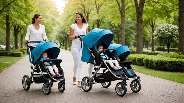 Découvrez les poussettes 3-en-1 trio en promo cet été!